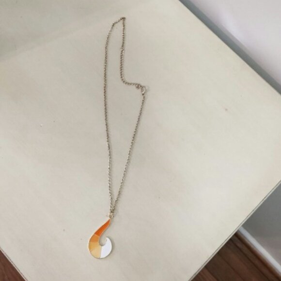 Stylish Orange and Black Jumpsuit - Picture 3 of 7